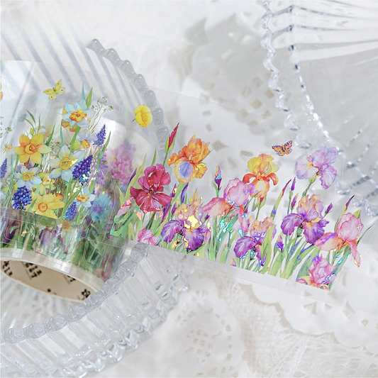 Botanical Branches- Pearlescent PET Sticker Tape