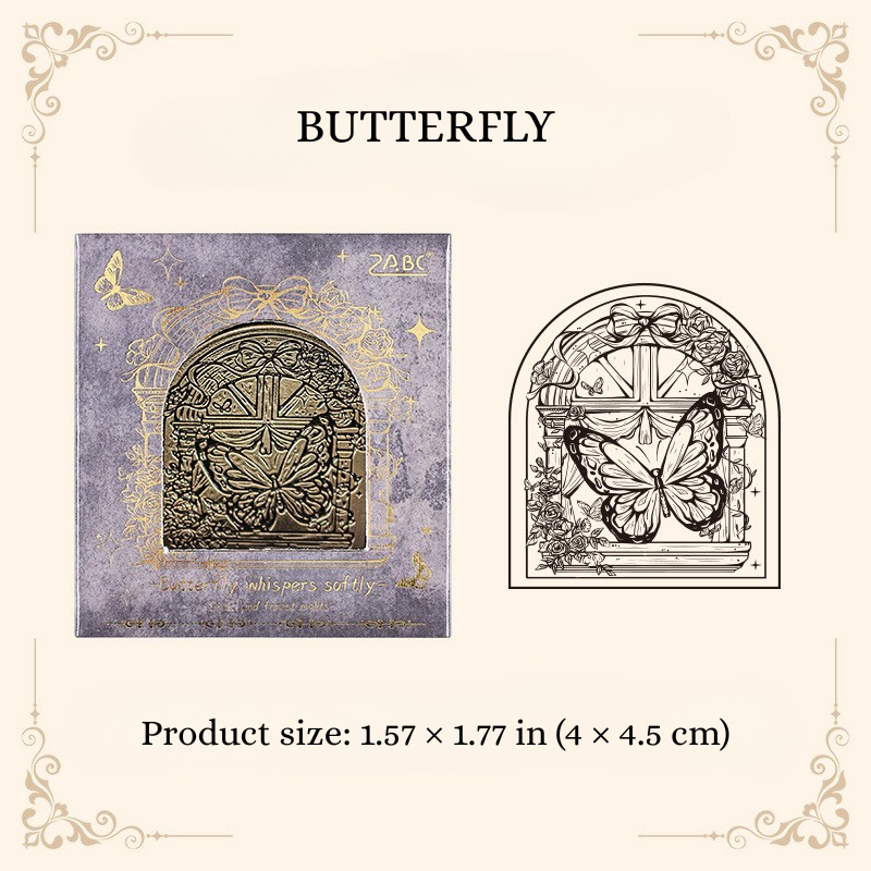 Celestial Forest Decorative Metal Clip - Page Clip