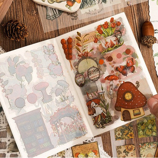 Flower Shadow - Sticker Book