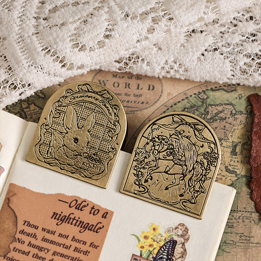 Celestial Forest Decorative Metal Clip - Page Clip