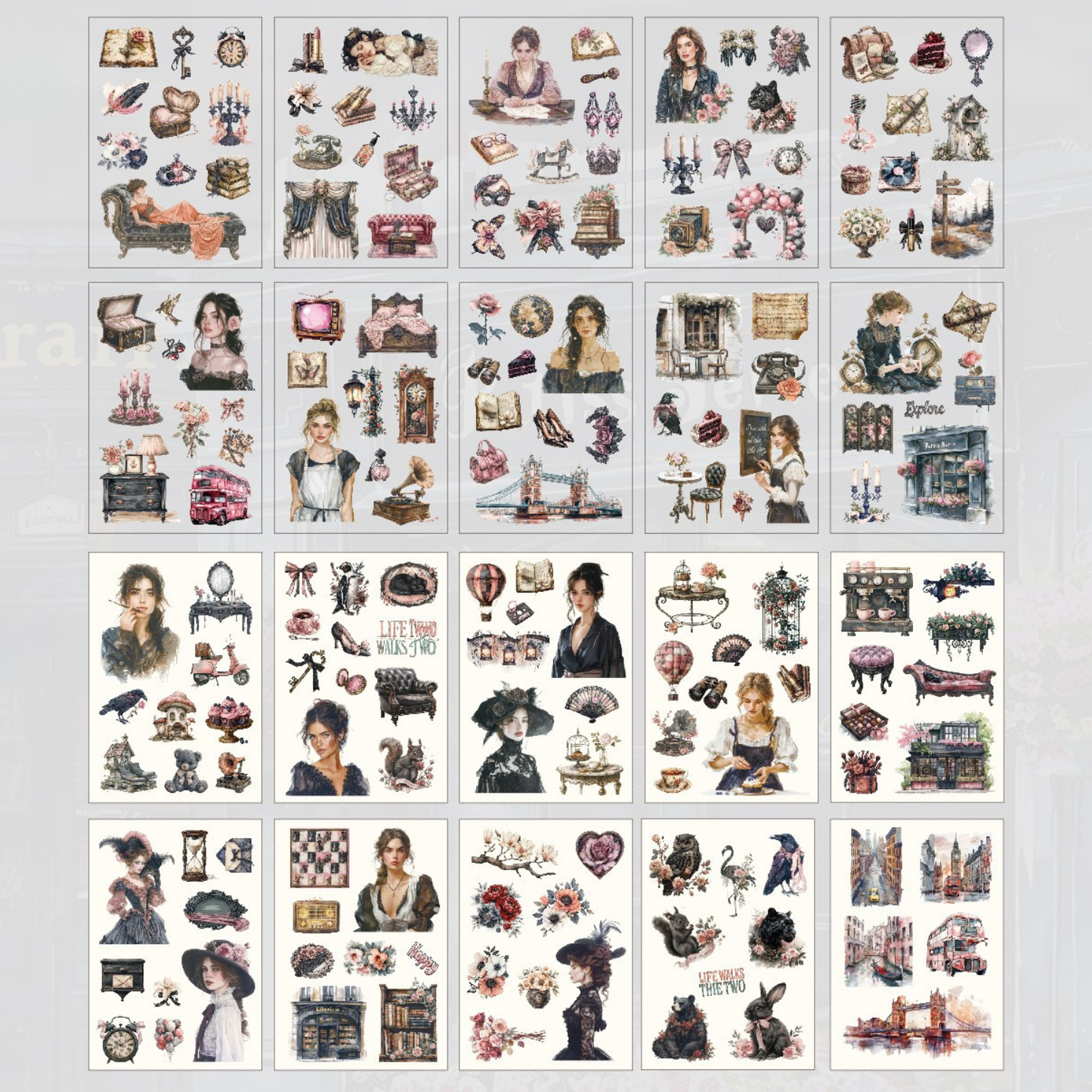 Sanctus Nocte Morus - Sticker Book
