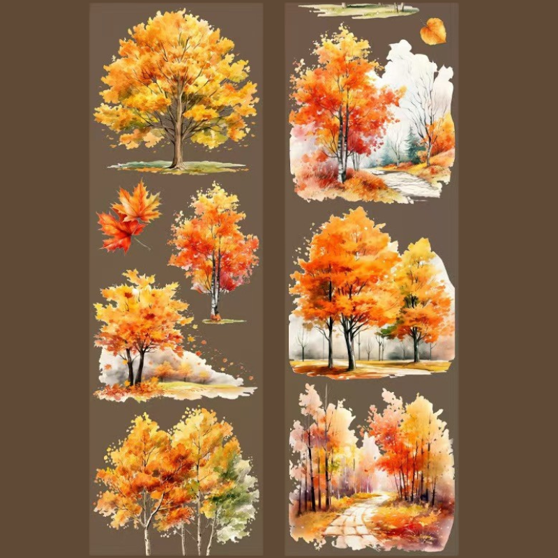 Autumn Maple Forest - PET Tape
