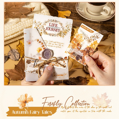 Invitation to Autumn PET & Washi Sticker Book