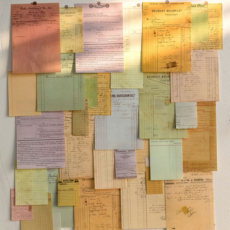 Vintage Receipts Collection - Ephemera Pack
