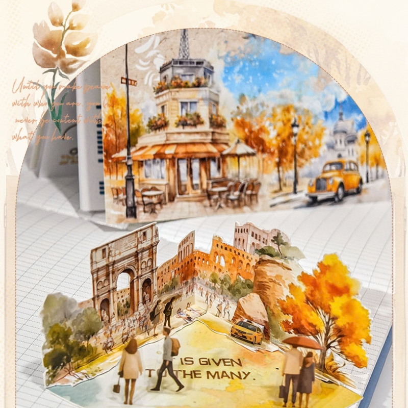 Invitation to Autumn PET & Washi Sticker Book