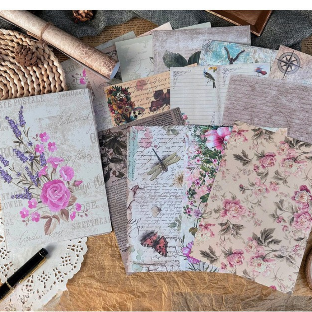 Echoes of the Archive – Background Paper Set, 30 Sheets