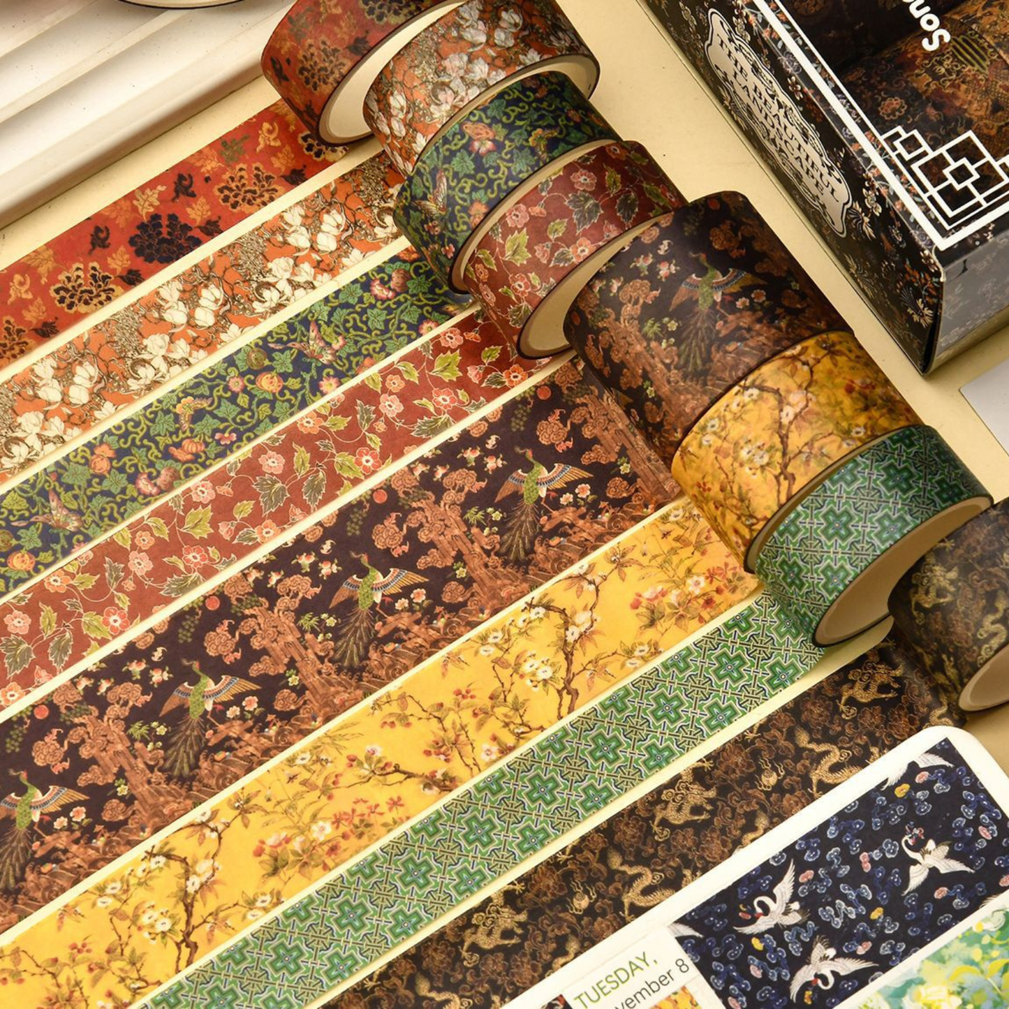 Beautiful Landscapes Washi Tape Set - 12 rolls