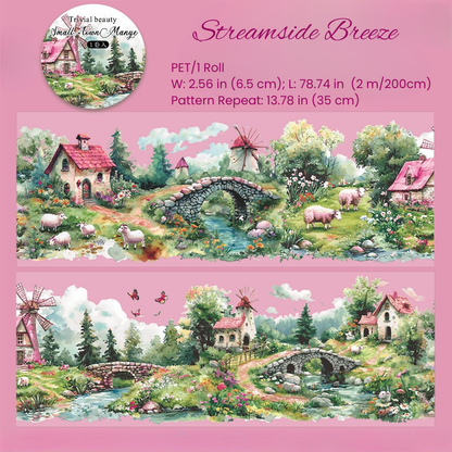 Small Town in the Wilderness Series – PET Decorative Tape