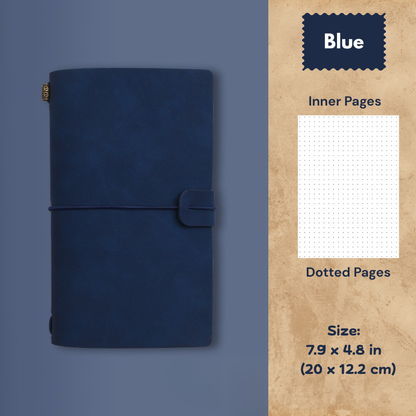 My Vintage Notebook - Slim Retro Journal