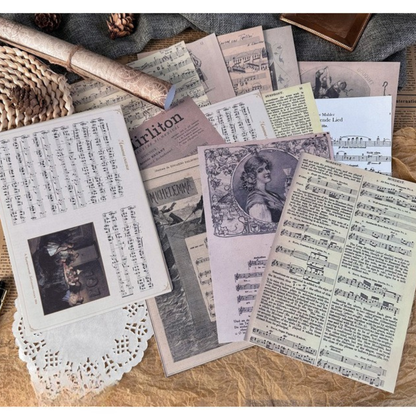 Echoes of the Archive – Background Paper Set, 30 Sheets