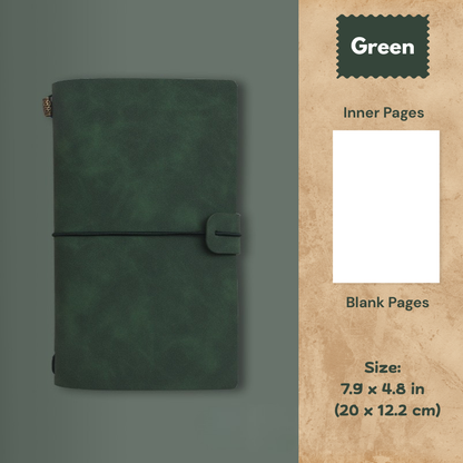 My Vintage Notebook - Slim Retro Journal