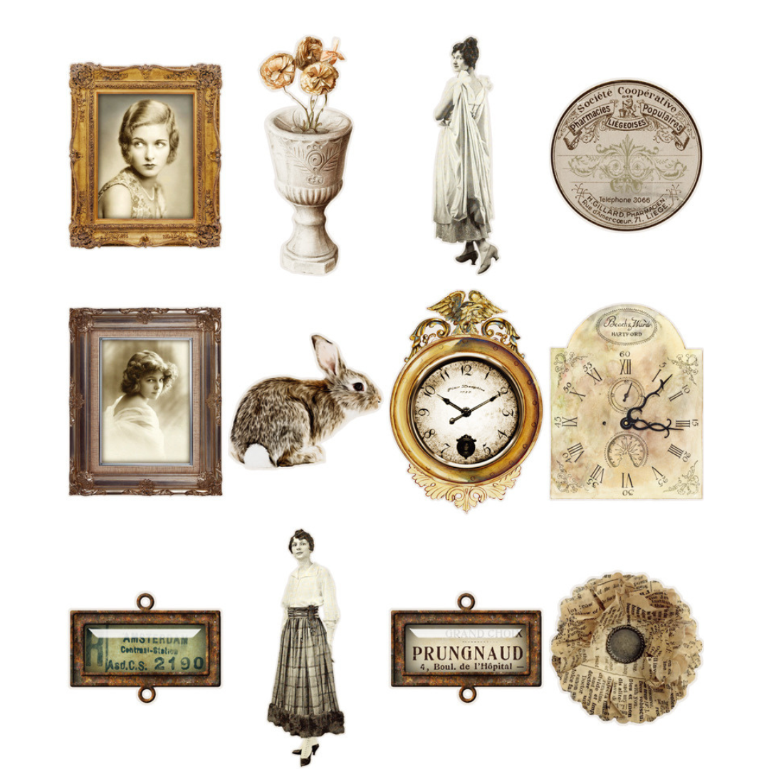 Sepia Dreams Stickers