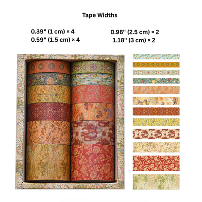 Beautiful Landscapes Washi Tape Set - 12 rolls