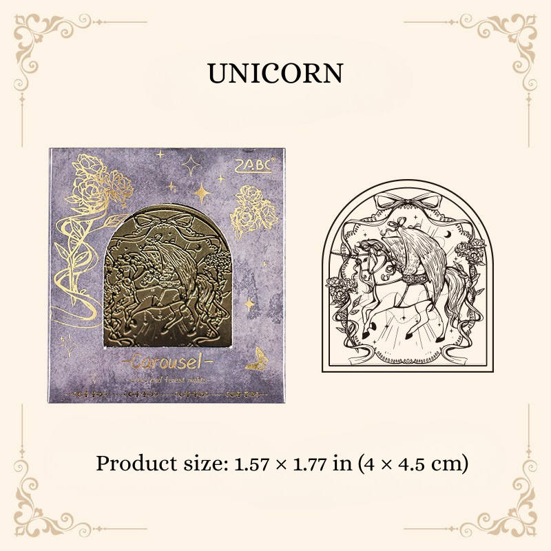 Celestial Forest Decorative Metal Clip - Page Clip