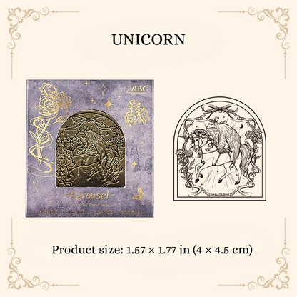 Celestial Forest Decorative Metal Clip - Page Clip