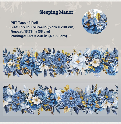 Elegant Floral Collection - PET Tape