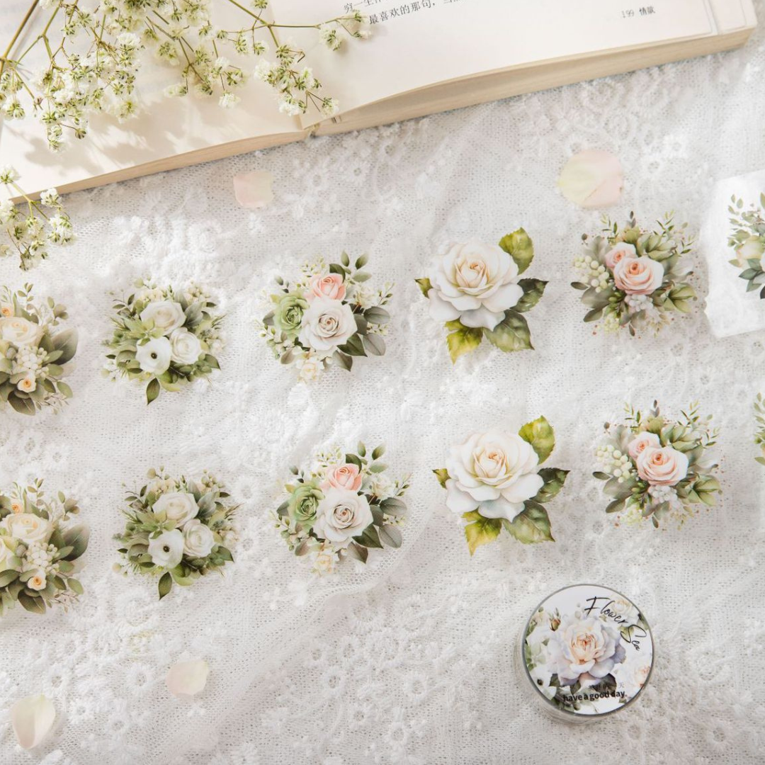 Sea of Flowers - PET Sticker Tape
