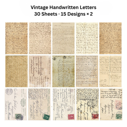 Echoes of the Archive – Background Paper Set, 30 Sheets