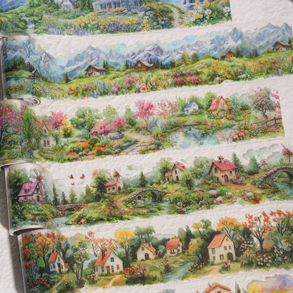 Small Town in the Wilderness Series – PET Decorative Tape