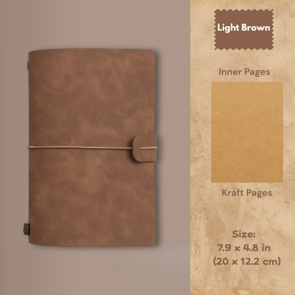 My Vintage Notebook - Slim Retro Journal
