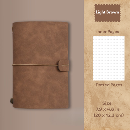 My Vintage Notebook - Slim Retro Journal