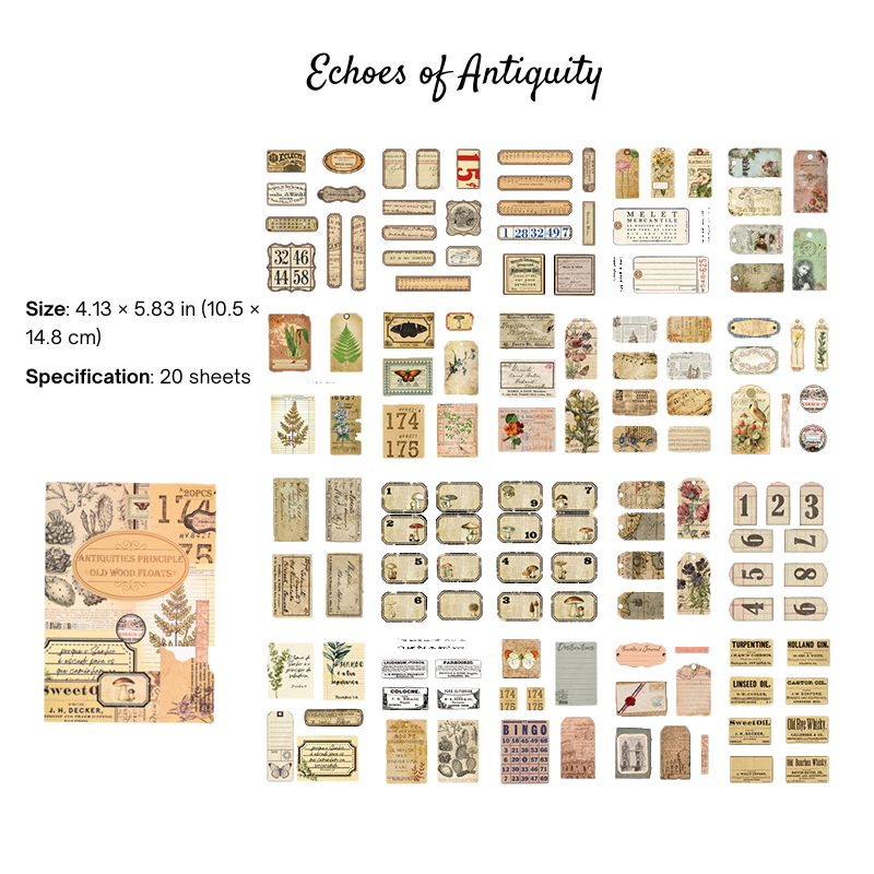 Echoes of Antiquity - Sticker Book