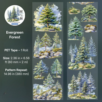 Whispering Forests - PET Sticker Tape