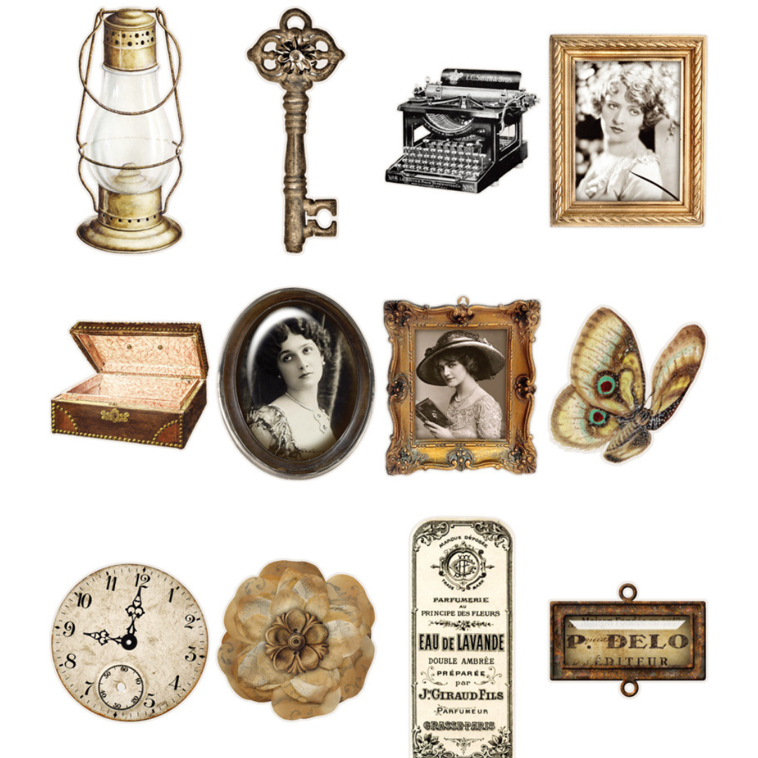 Sepia Dreams Stickers
