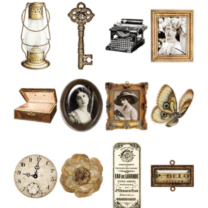 Sepia Dreams Stickers