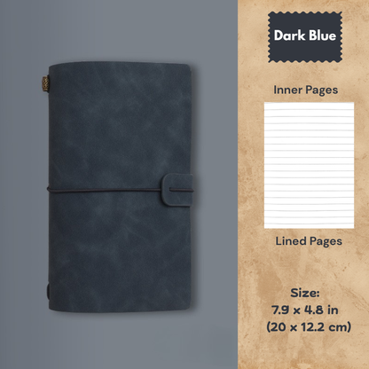 My Vintage Notebook - Slim Retro Journal