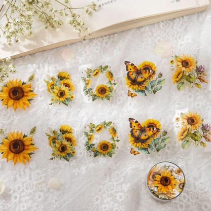 Sea of Flowers - PET Sticker Tape