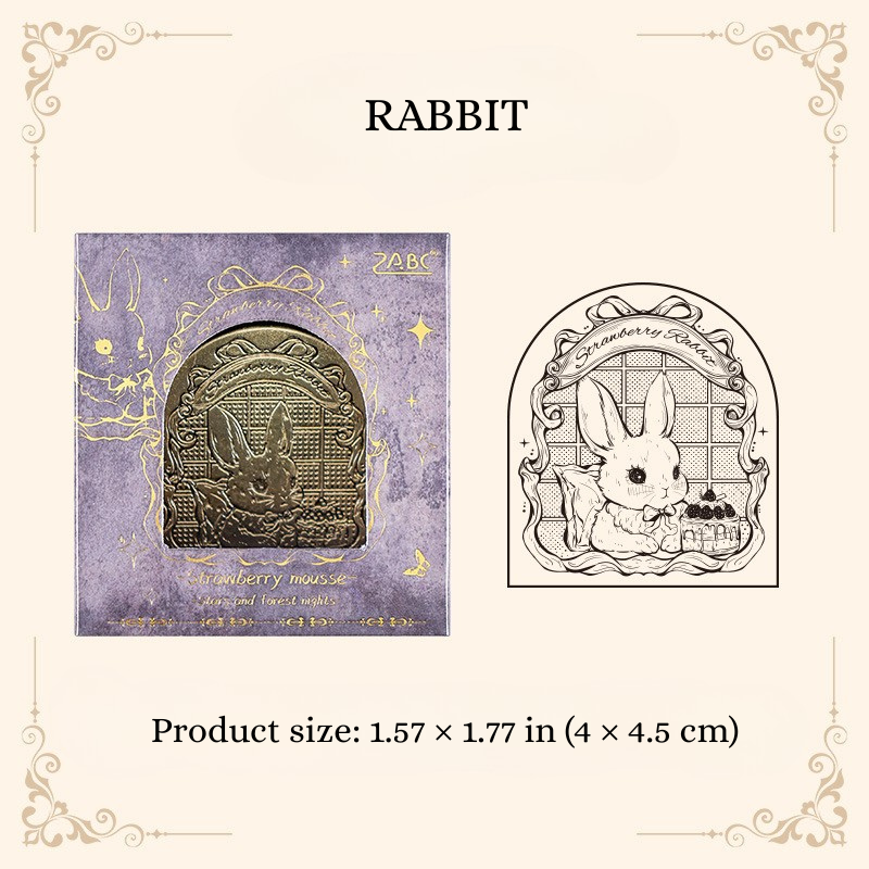 Celestial Forest Decorative Metal Clip - Page Clip