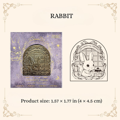 Celestial Forest Decorative Metal Clip - Page Clip
