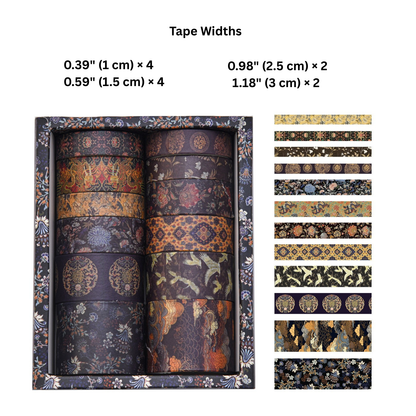 Beautiful Landscapes Washi Tape Set - 12 rolls