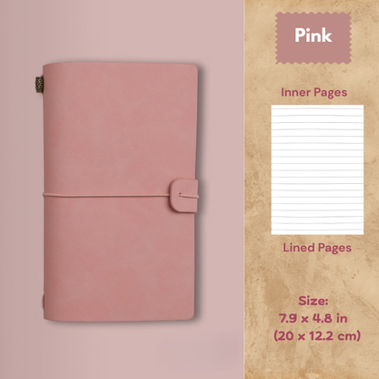 My Vintage Notebook - Slim Retro Journal