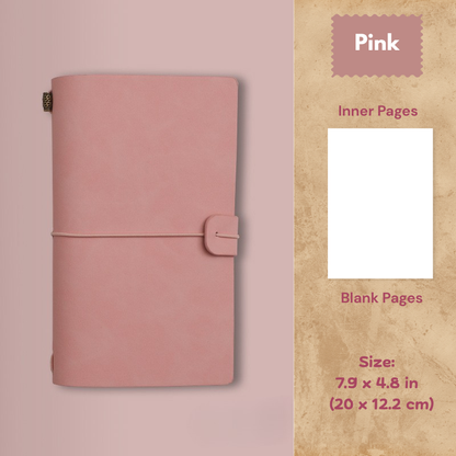 My Vintage Notebook - Slim Retro Journal
