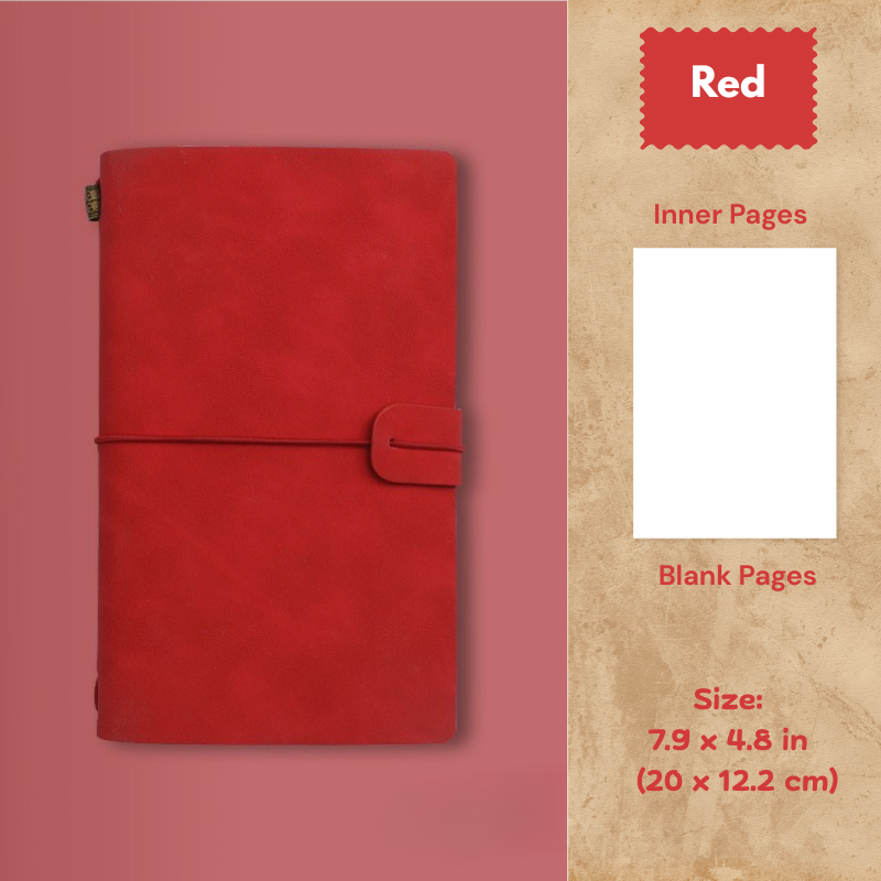 My Vintage Notebook - Slim Retro Journal