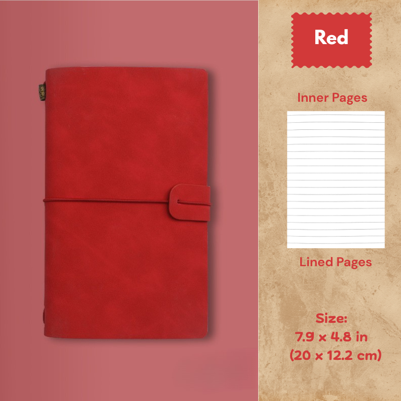 My Vintage Notebook - Slim Retro Journal