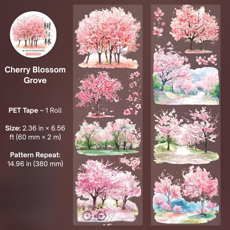 Whispering Forests - PET Sticker Tape