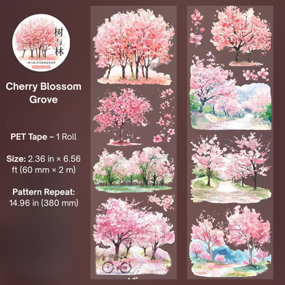 Whispering Forests - PET Sticker Tape