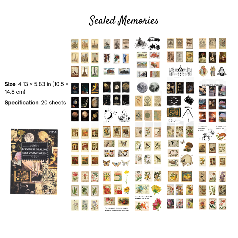 Sealed Memories - Sticker Book