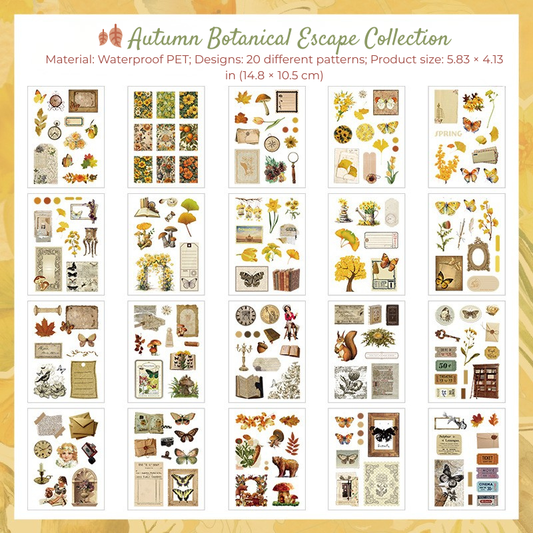 Autumn Scenery - Sticker Book