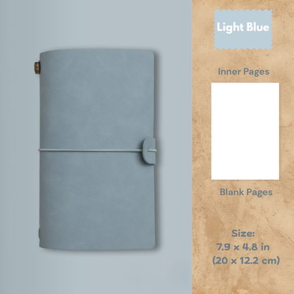 My Vintage Notebook - Slim Retro Journal