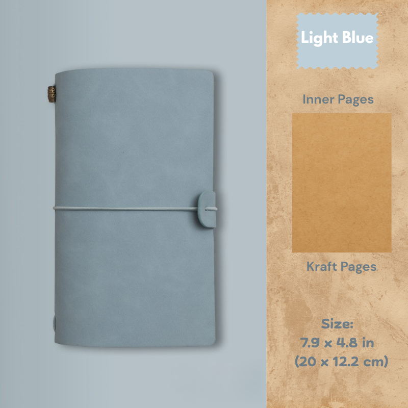 My Vintage Notebook - Slim Retro Journal