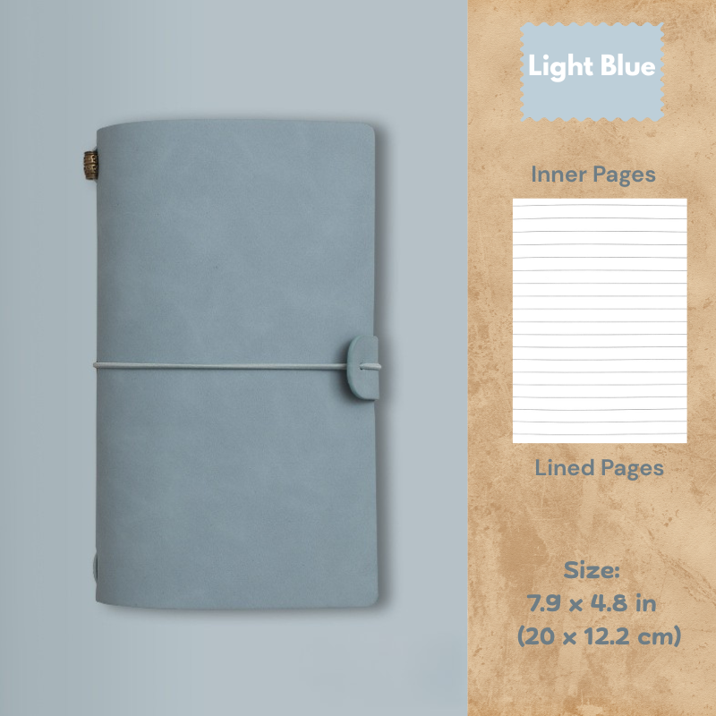 My Vintage Notebook - Slim Retro Journal