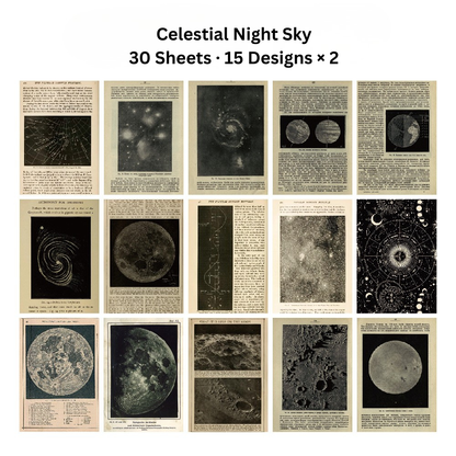 Echoes of the Archive – Background Paper Set, 30 Sheets