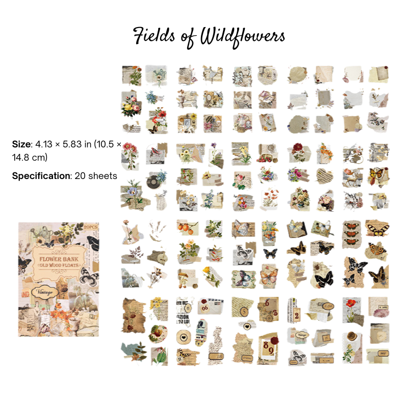 Fields of Wildflowers - Sticker Book