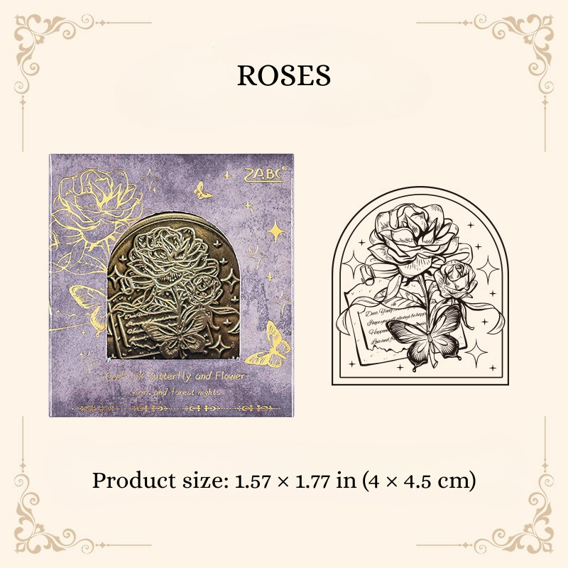 Celestial Forest Decorative Metal Clip - Page Clip