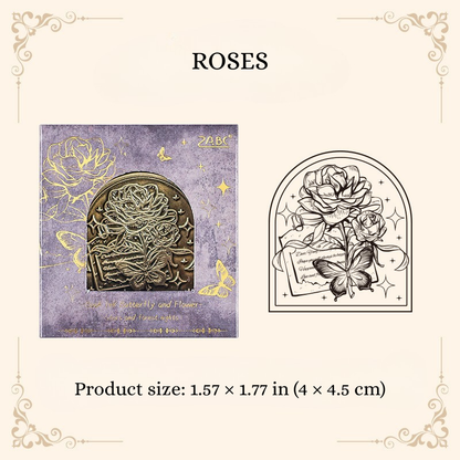 Celestial Forest Decorative Metal Clip - Page Clip