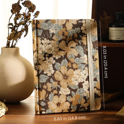 Romantic Floral Diary - A5 Retro Journal